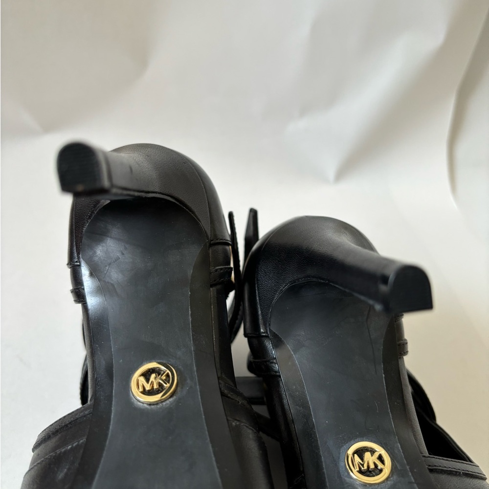 Michael by Michael Kors open toe booties - black, size 9 - Picture 6 of 8